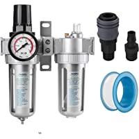 NANPU 1-2&quot- BSP Filtro- Regulador y Aparato Lubricante de Aire- Separador de Agua y Reductor de Presión- Elemento de…